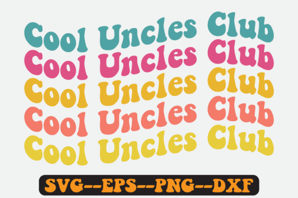 Cool Uncles Club Groovy Retro SVG Review for Real Projects