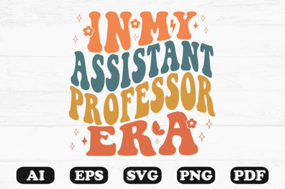 In My Assistant Professor Era Retro Wavy Design Review