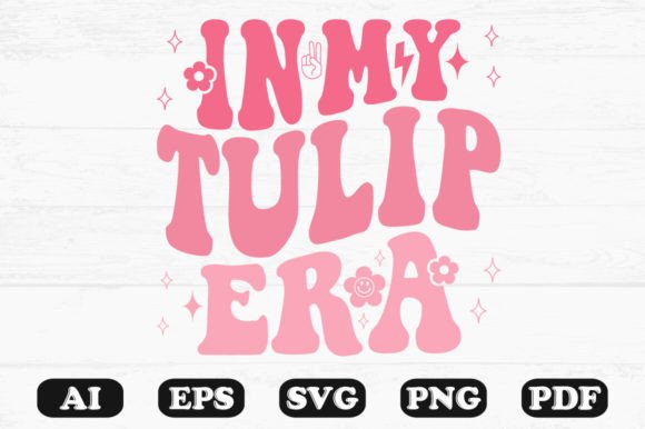 In My Tulip Era Retro Wavy Svg T-shirt Review