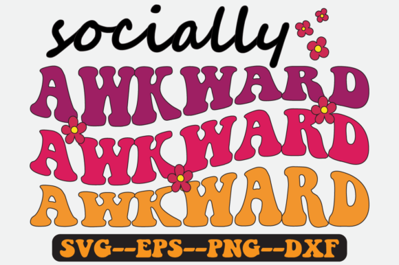 Socially Awkward Groovy Retro SVG Design Review for Real Projects