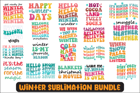 Winter Svg Sublimation Design Bundle Review for Real Projects